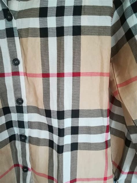 jupe imitation burberry